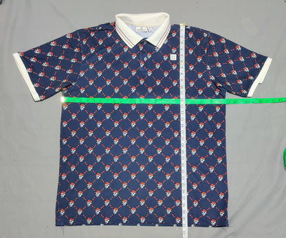 Devereux Men Sport Blue Polo T Shirt