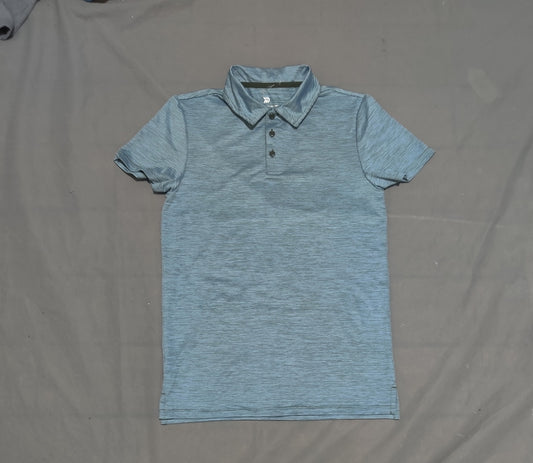 All In Motion Men Sport Blue Polo T Shirt