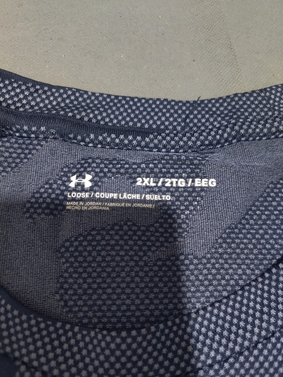 Under Armour Men Sport Blue T Shirt – Preloved Labels (view 3)