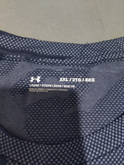 Under Armour Men Sport Blue T Shirt – Preloved Labels (view 3)