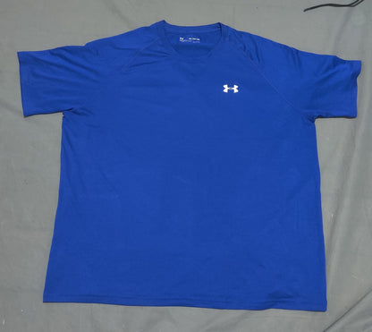 Under Armour Men Sport Blue T Shirt – Preloved Labels (view 2)
