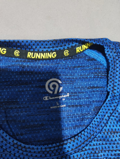 Champion Men Sport Blue T Shirt