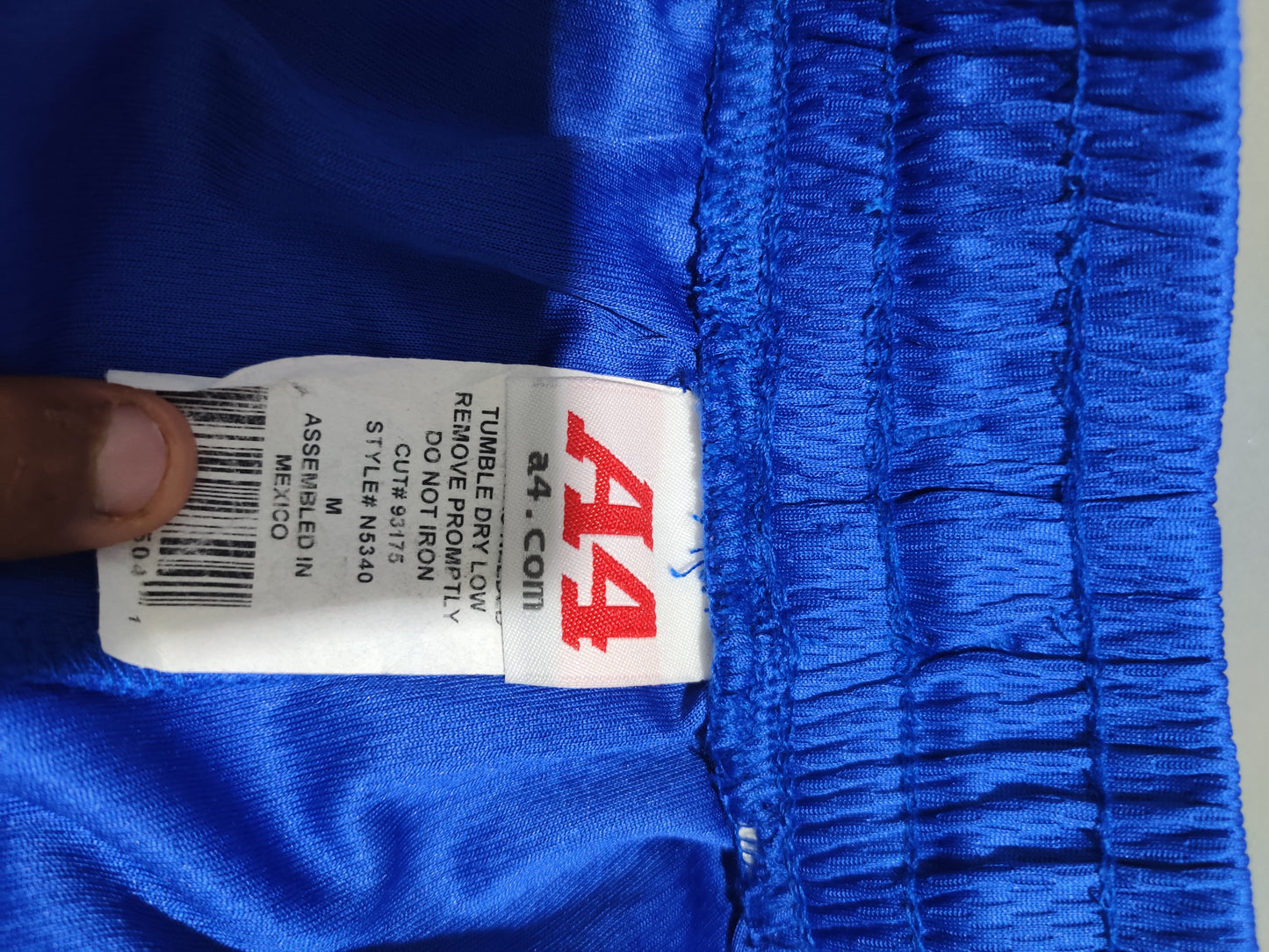 A4 Men Sport Blue Short