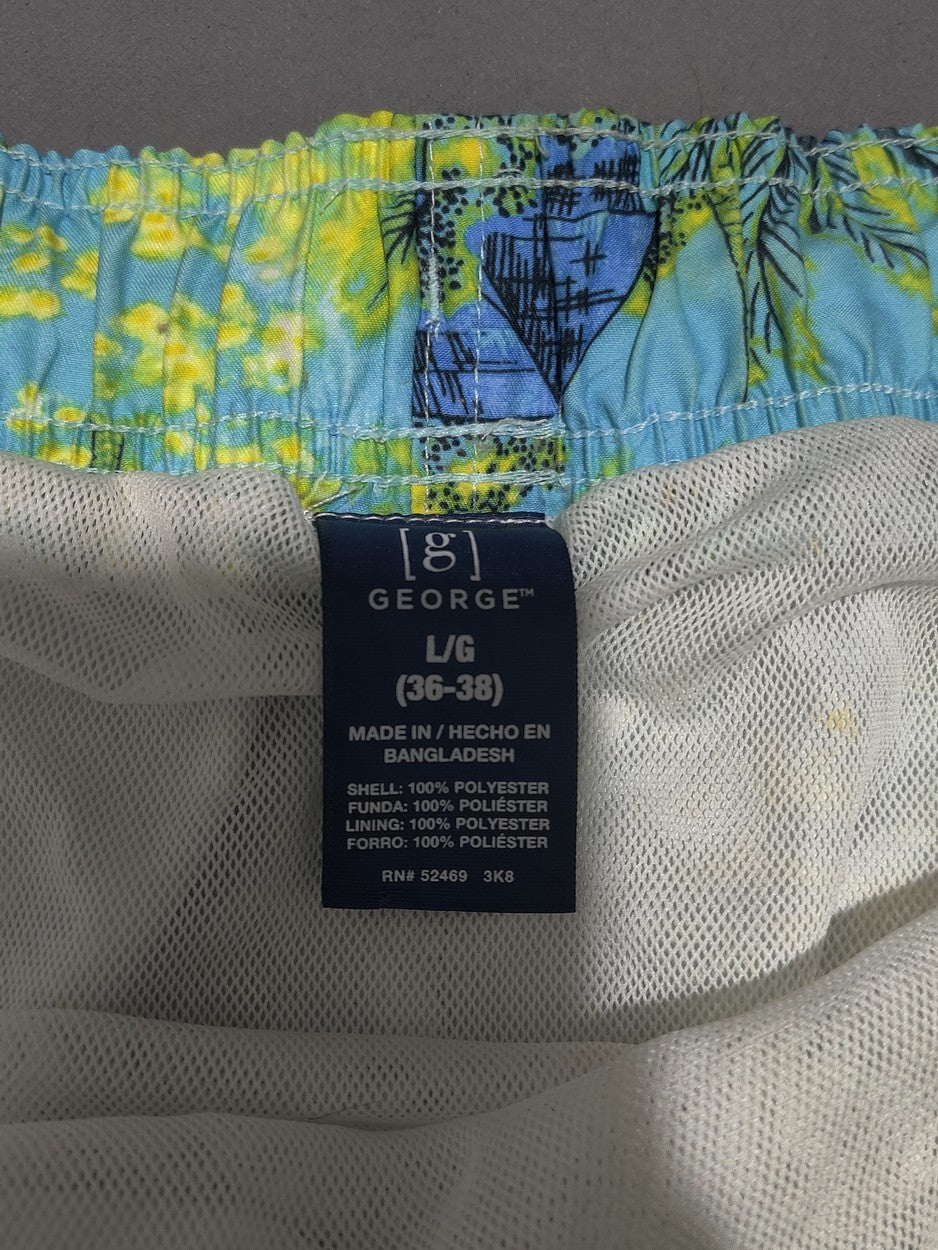 George Men Sport Green Short – Preloved Labels (view 4)