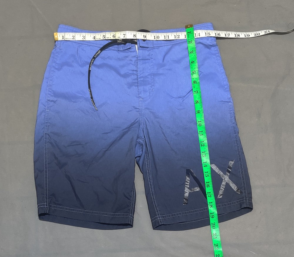 Armani Exchange Men Sport Blue Short – Preloved Labels (view 2)