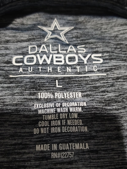 Dallas Cowboys Men Sport Gray Polo T Shirt