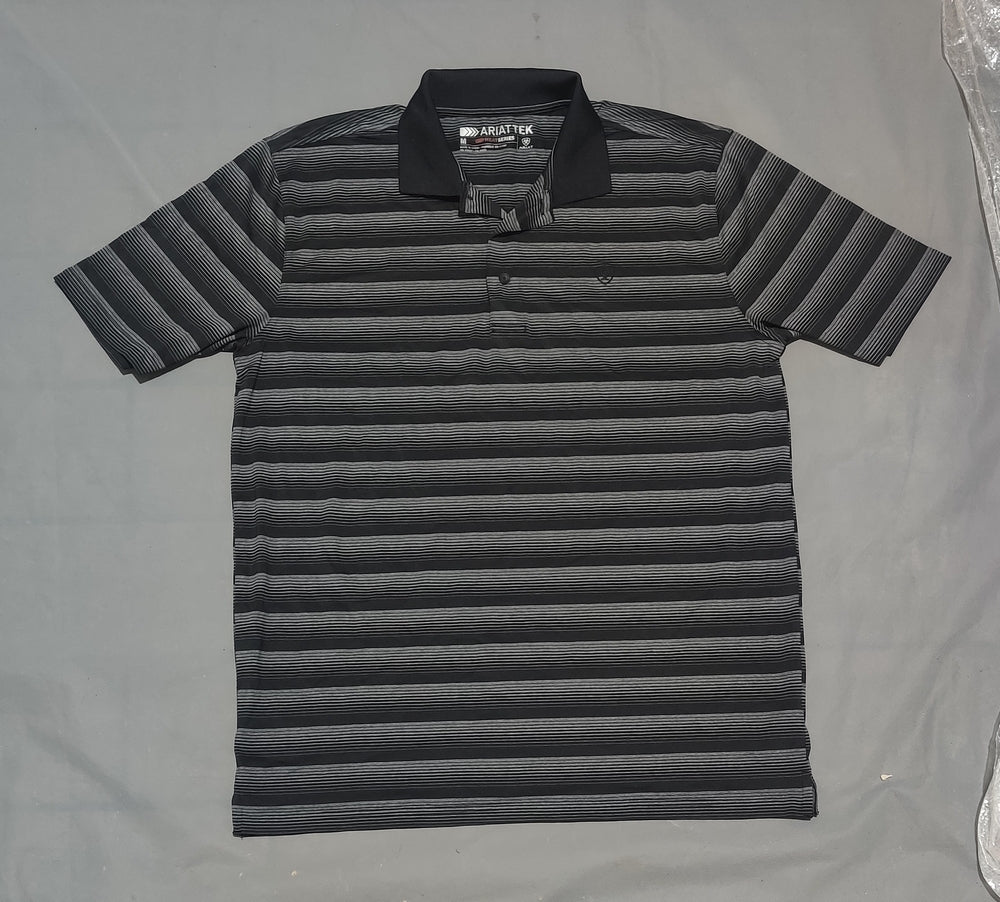 Ariattek Men Sport Black Polo T Shirt – Preloved Labels (view 2)