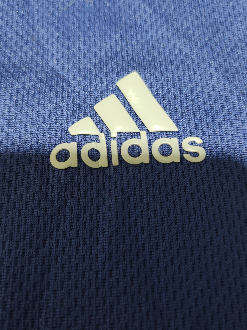 Adidas Men Sport Purple Polo T Shirt – Preloved Labels (view 3)