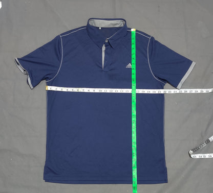 Adidas Men Sport Purple Polo T Shirt – Preloved Labels (view 4)