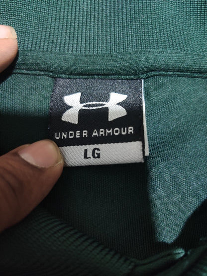 Under Armour Men Sport Green Polo T Shirt – Preloved Labels (view 3)