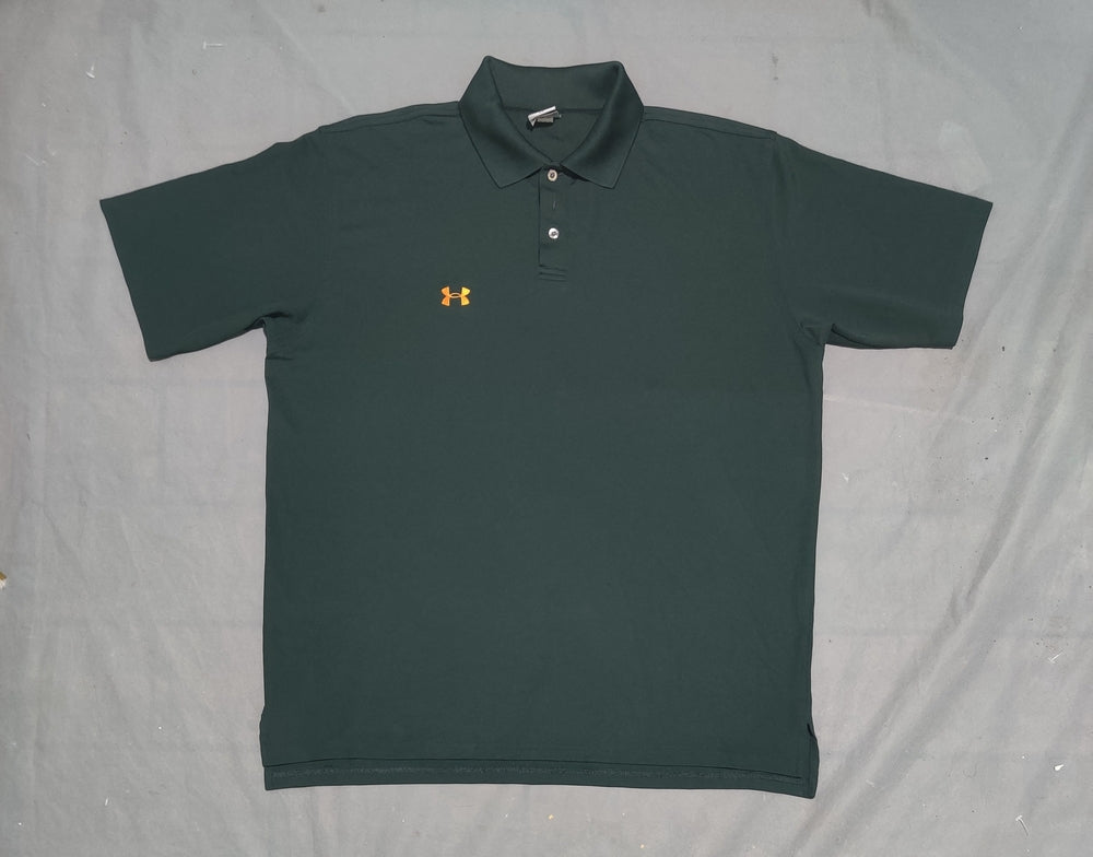 Under Armour Men Sport Green Polo T Shirt – Preloved Labels (view 2)