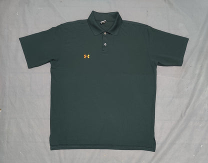 Under Armour Men Sport Green Polo T Shirt – Preloved Labels (view 2)