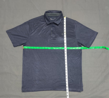 Under Armour Men Sport Purple Polo T Shirt
