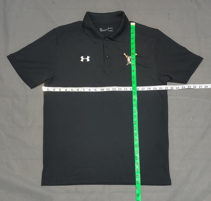 Under Armour Men Sport Black Polo T Shirt