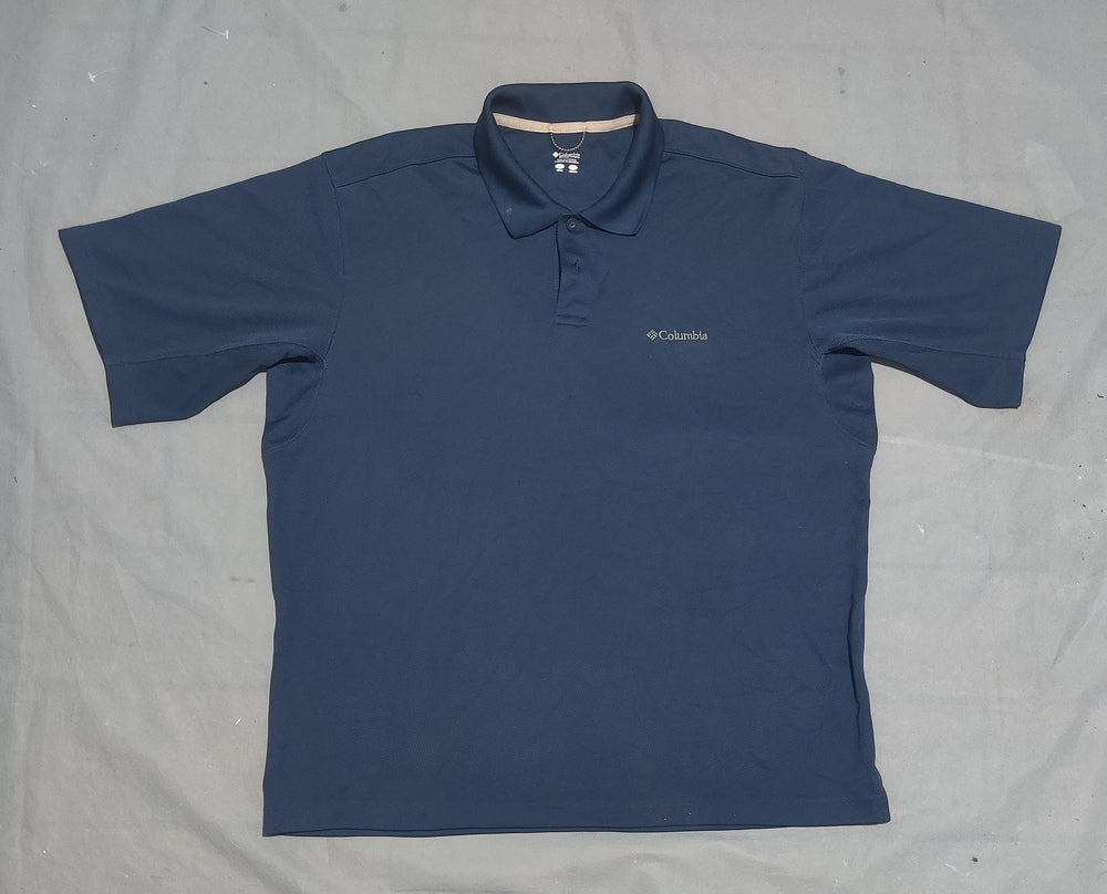 Columbia Men Sport Blue Polo T Shirt – Preloved Labels (view 2)