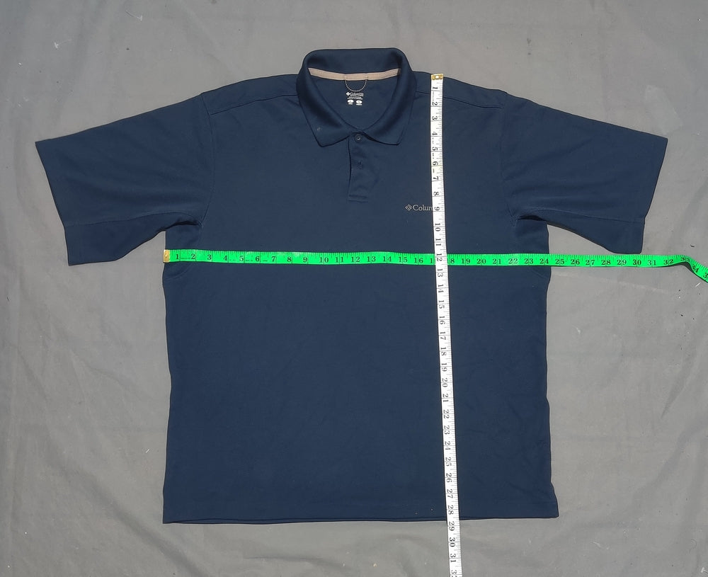 Columbia Men Sport Blue Polo T Shirt – Preloved Labels (view 3)