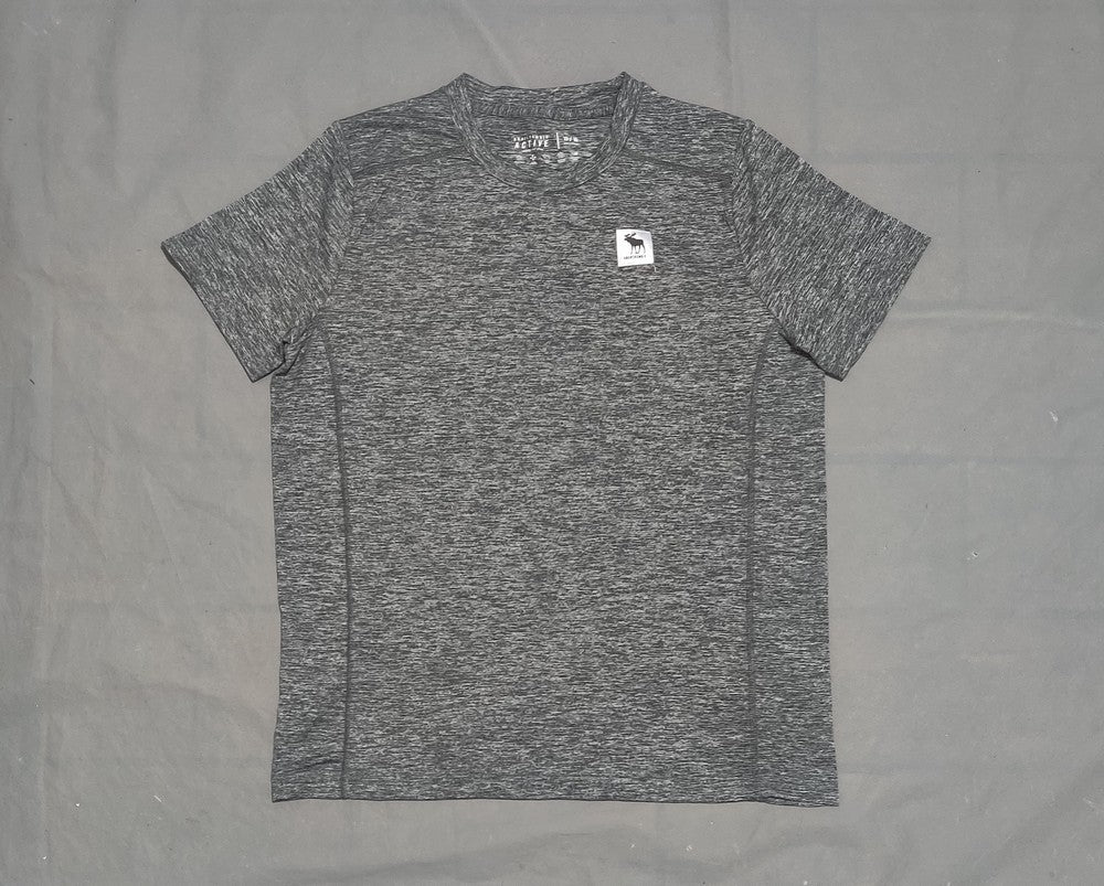 Abercrombie & Fitch Women Sport Gray T Shirt