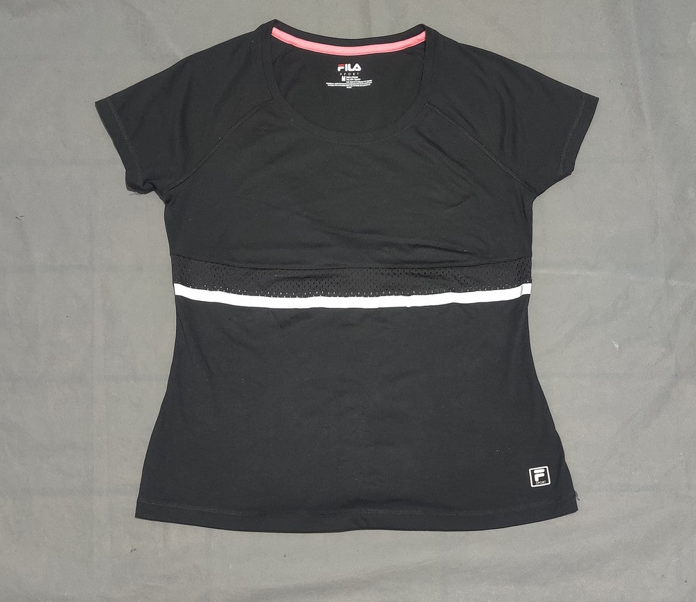 Fila Women Sport Black T Shirt – Preloved Labels (view 2)