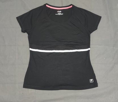 Fila Women Sport Black T Shirt – Preloved Labels (view 2)