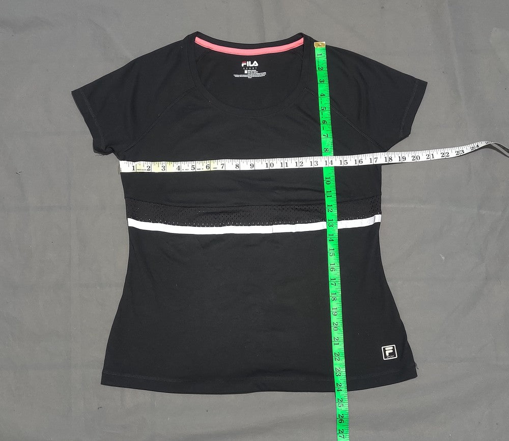 Fila Women Sport Black T Shirt – Preloved Labels (view 4)