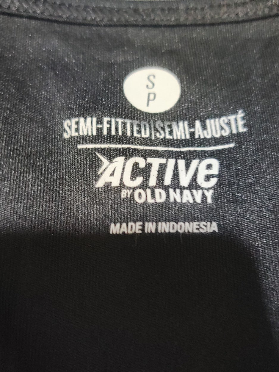 Old Navy Women Sport Gray Vest T Shirt