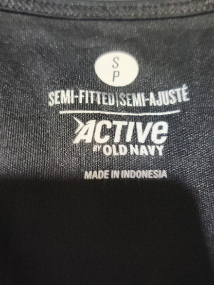 Old Navy Women Sport Gray Vest T Shirt