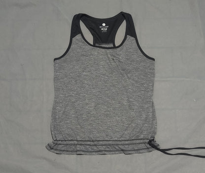 Old Navy Women Sport Gray Vest T Shirt