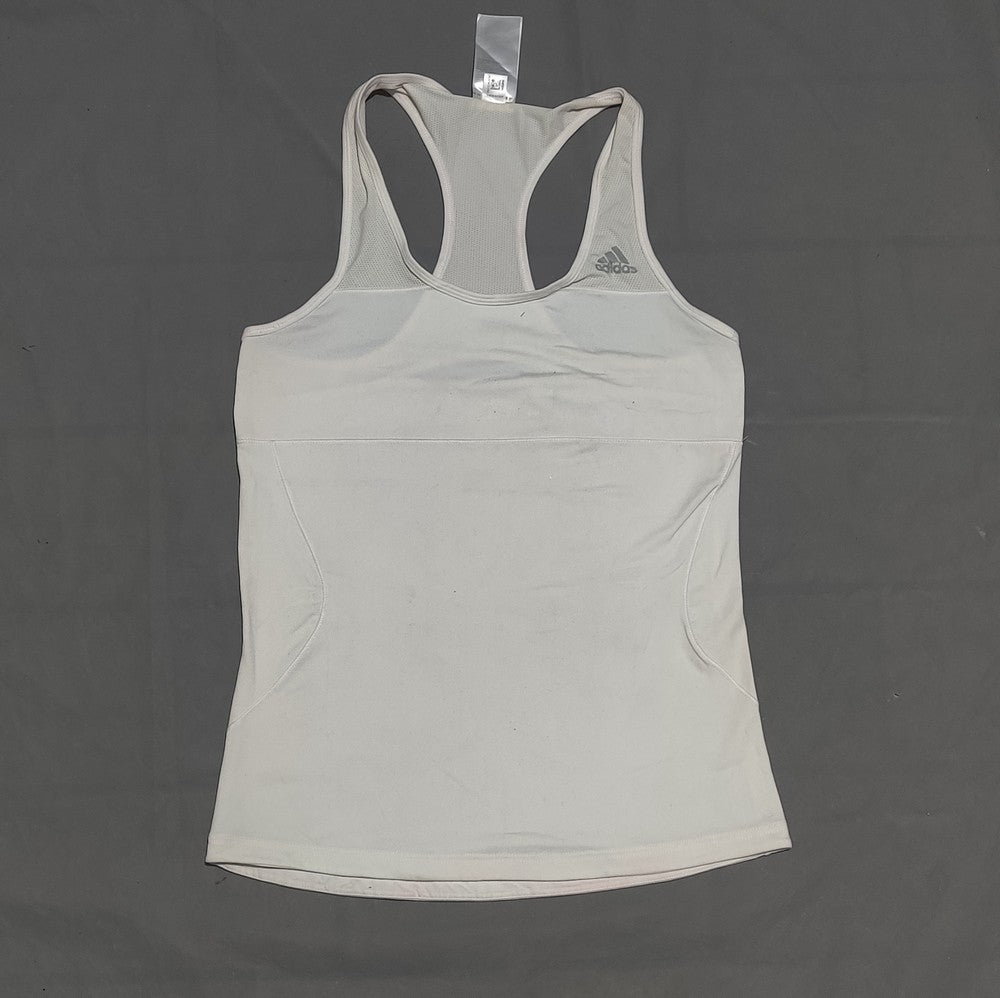 Adidas Women Sport White Vest T Shirt – Preloved Labels (view 2)