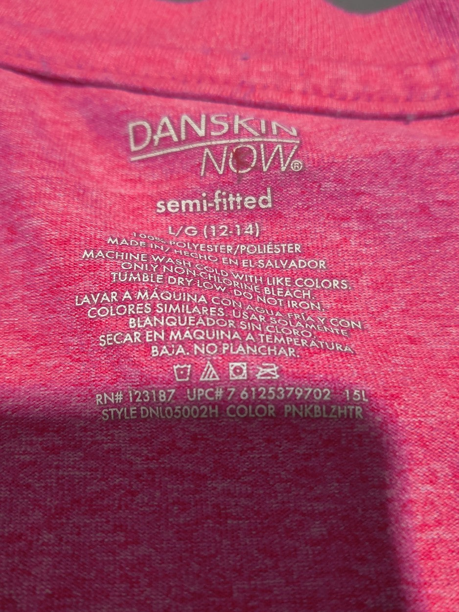 Danskin Now Women Sport Pink T Shirt – Preloved Labels (view 3)