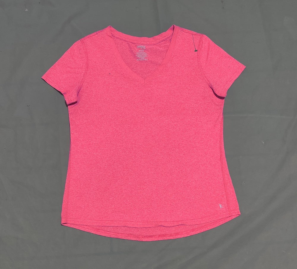 Danskin Now Women Sport Pink T Shirt – Preloved Labels (view 2)