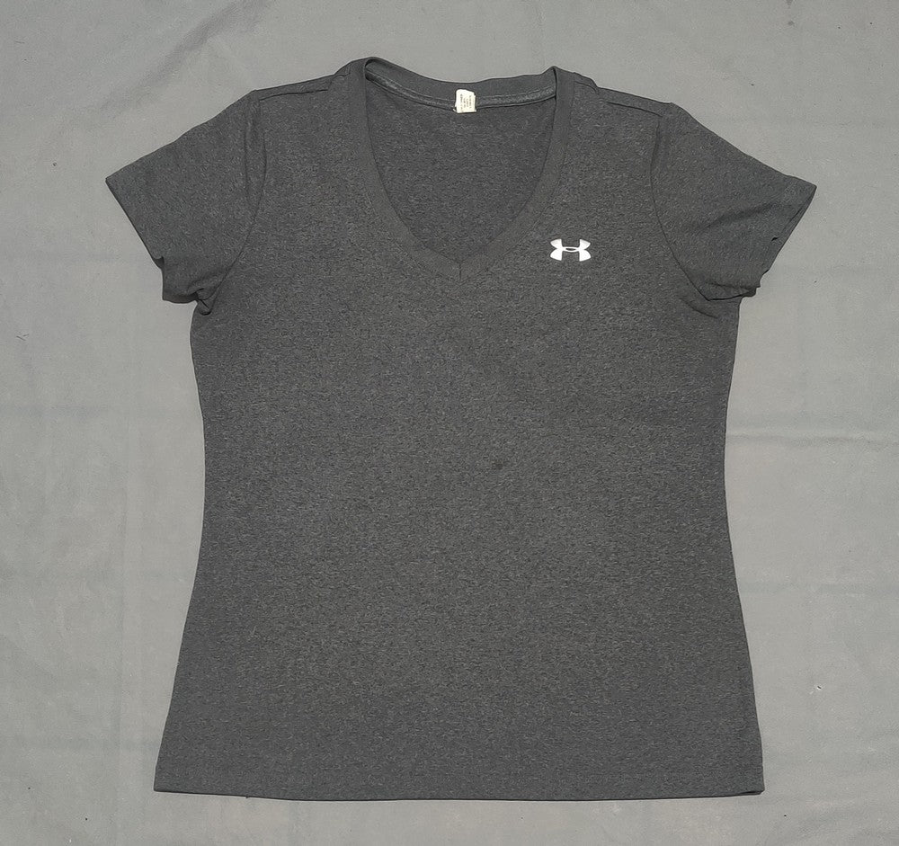 Under Armour Women Sport Gray T Shirt – Preloved Labels (view 2)