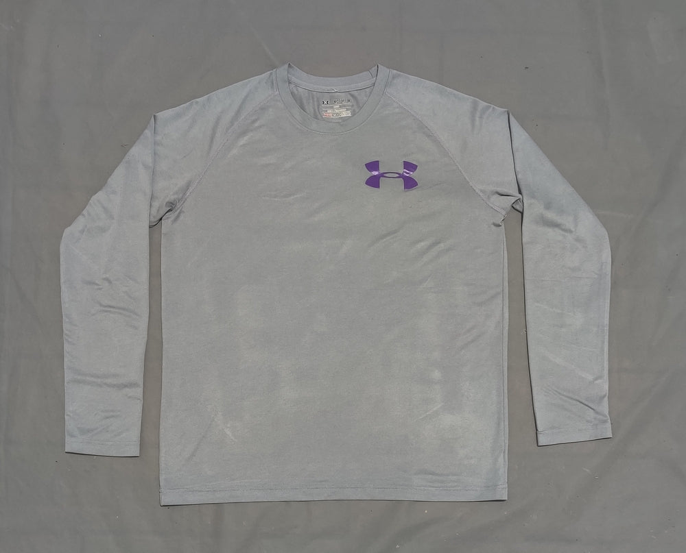 Under Armour Women Sport Gray T Shirt – Preloved Labels (view 2)