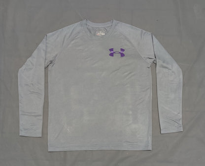 Under Armour Women Sport Gray T Shirt – Preloved Labels (view 2)