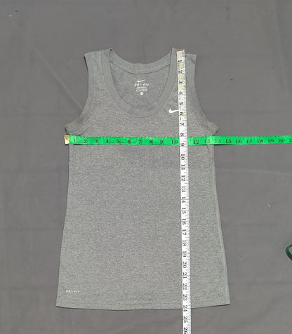 Nike Dri Fit Women Sport Gray T Shirt