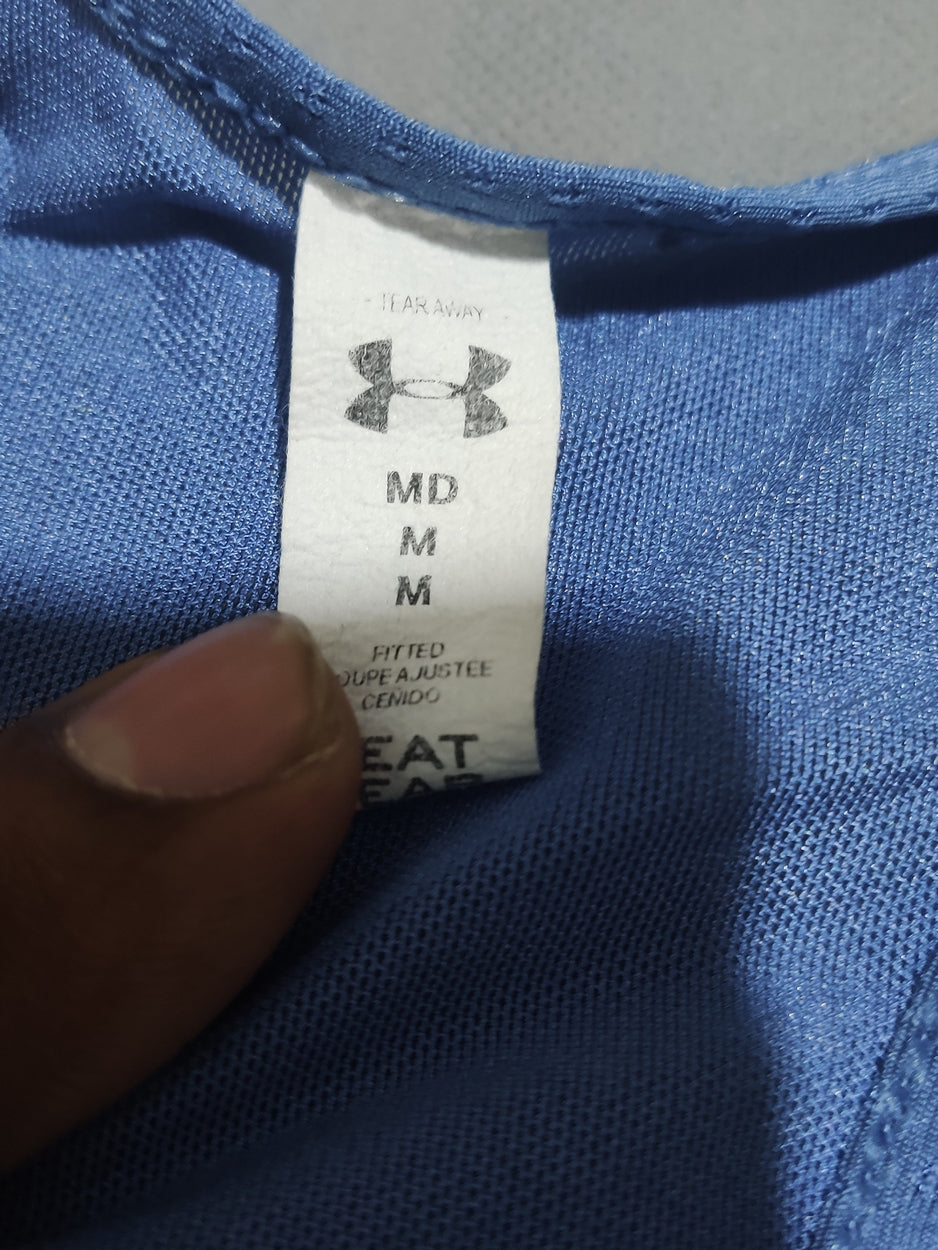 Under Armour Women Sport Gray T Shirt