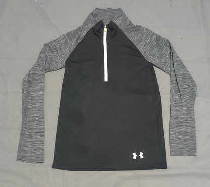 Under Armour Women Sport Black T Shirt – Preloved Labels (view 2)