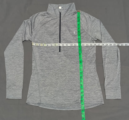 Under Armour Women Sport Gray T Shirt
