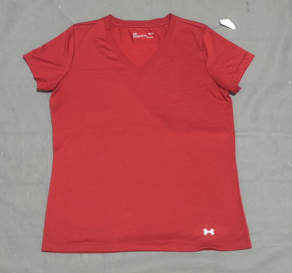 Under Armour Women Sport Maroon T Shirt – Preloved Labels (view 2)
