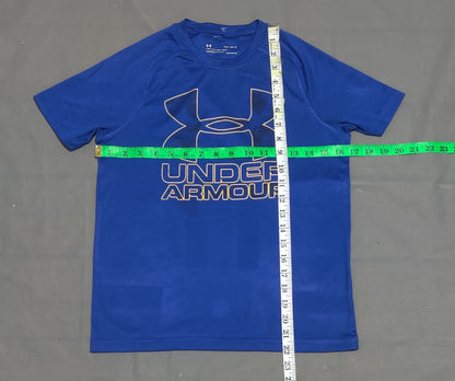 Under Armour Women Sport Blue T Shirt – Preloved Labels (view 4)