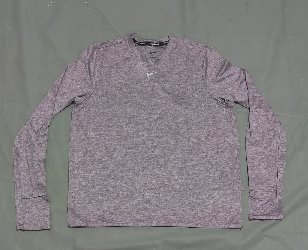 Nike Dri Fit Women Sport Purple T Shirt – Preloved Labels (view 2)