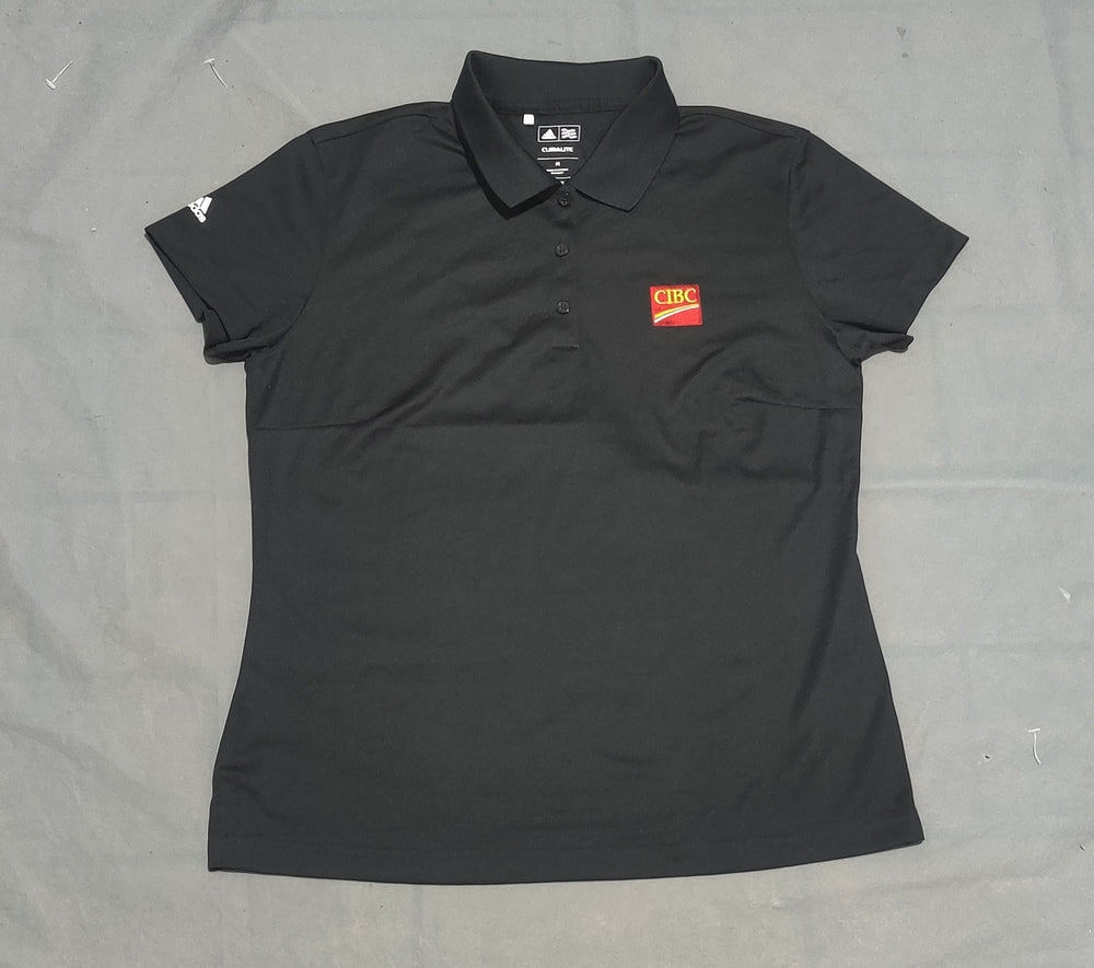 Adidas Women Sport Black Polo T Shirt – Preloved Labels (view 2)