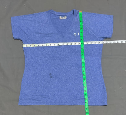 Under Armour Women Sport Blue T Shirt – Preloved Labels (view 4)