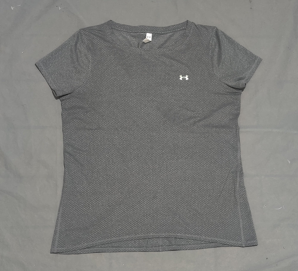 Under Armour Women Sport Gray T Shirt – Preloved Labels (view 2)