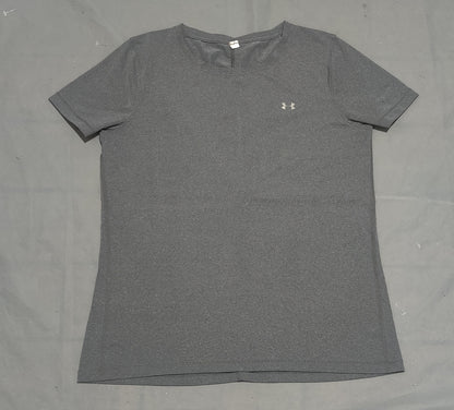Under Armour Women Sport Gray T Shirt