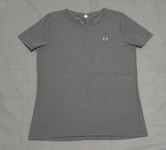 Under Armour Women Sport Gray T Shirt