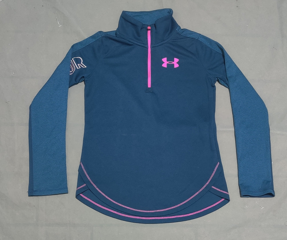 Under Armour Women Sport Blue T Shirt – Preloved Labels (view 2)