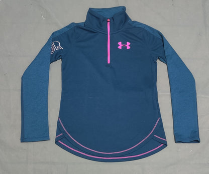 Under Armour Women Sport Blue T Shirt – Preloved Labels (view 2)