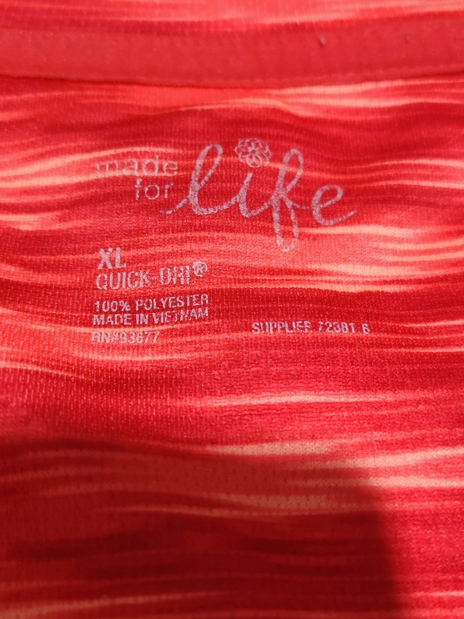 Life Women Sport Red T Shirt – Preloved Labels (view 3)
