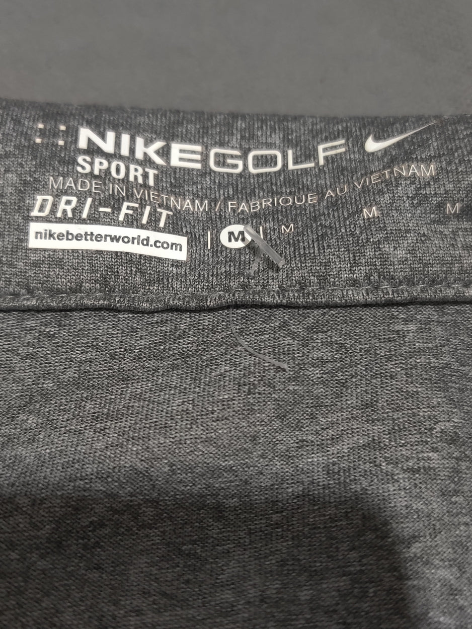 Nike Golf Women Sport Gray Polo T Shirt