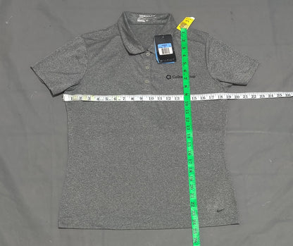 Nike Golf Women Sport Gray Polo T Shirt